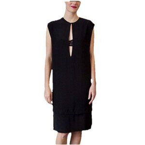 100% silk, reversible oak nyc dress